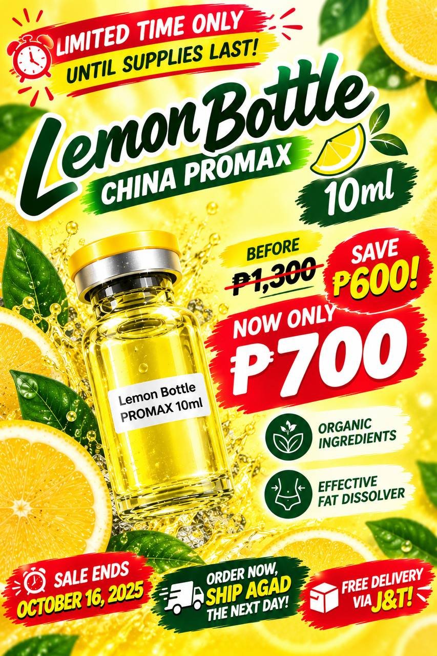 Lemon Bottle 10ml SALE
